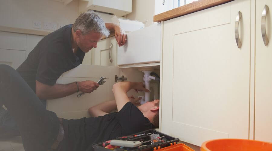 Professional burst pipe repair services in Saxe, VA